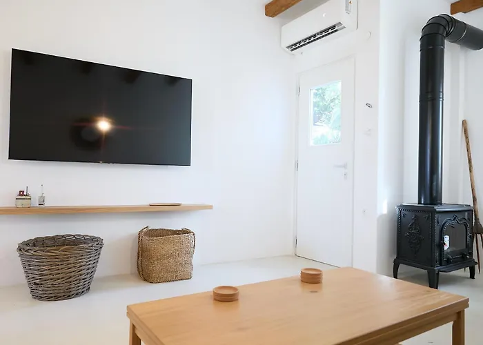 Senza's Cycladic In Marpissa , Ferienhaus *